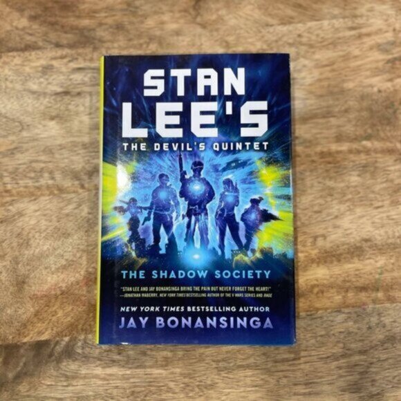 5/$20 NEW Stan Lee's The Devil's Quintet: The Shadow Society by J Bonansinga - Picture 1 of 4